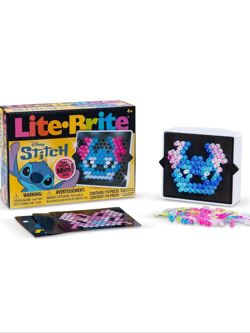 NIB Lite-Brite Disney Stitch Mini Size Travel Art Toy Kidcore Y2K Nostagia Retro